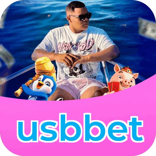 Interface do aplicativo usbbet mostrando jogos disponíveis no iOS e Android